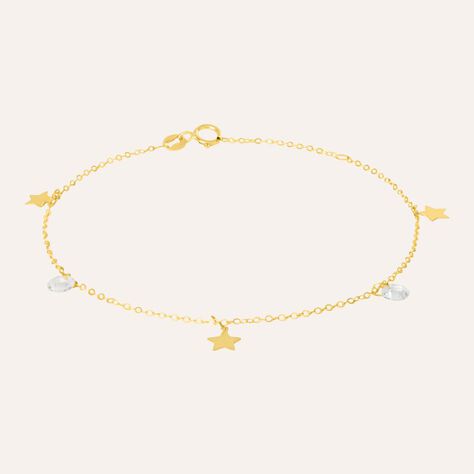 Bracciale Beverly Oro Giallo Cubic Zirconia - Bracciali Amicizia Donna | Stroili