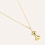 Pendente Love Beats Argento Dorato