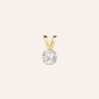 Pendente Punto Luce Poème Oro Giallo Cubic Zirconia