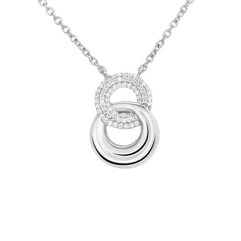 Collana Silver Shine Argento Rodiato Cubic Zirconia - Collane Donna | Stroili