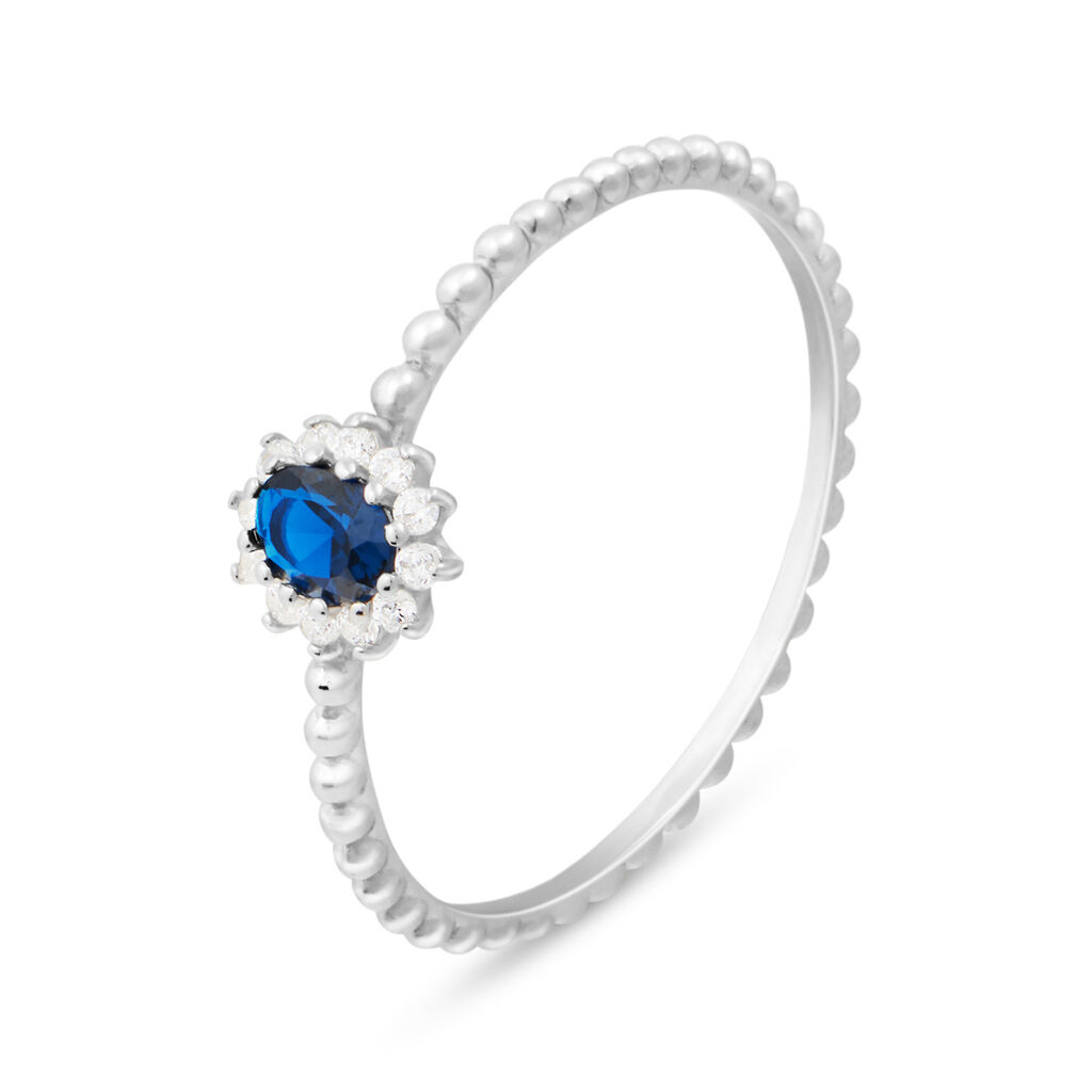 Anello Solitario Kate Silver Elegance Argento Rodiato Cubic Zirconia