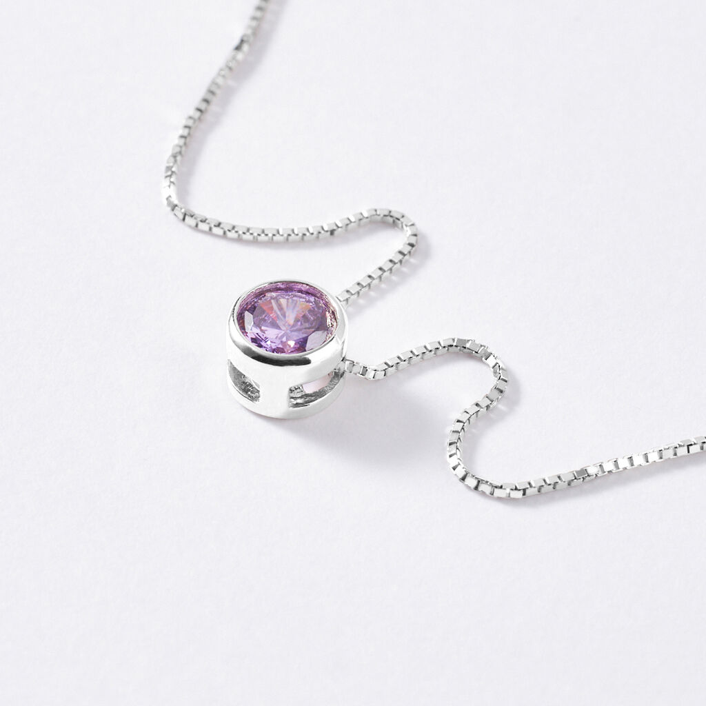 Collana Punto Luce Silver Rainbow Argento Rodiato Cubic Zirconia - Collane Punto Luce Donna | Stroili
