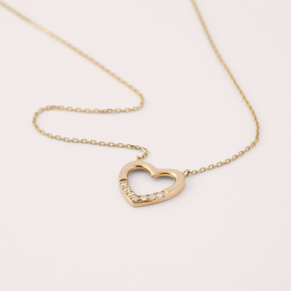 Collana Sophia Oro Giallo Diamante