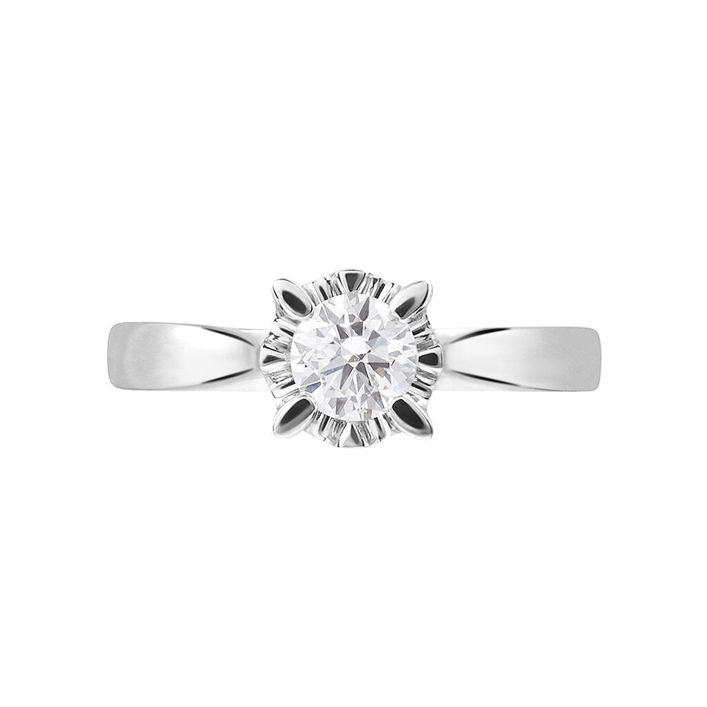 Anello Solitario Diamazing Oro Bianco Diamante - Anelli con Pietre Donna | Stroili