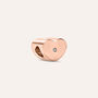 Bead Essential Code Acciaio Rosa Cristallo
