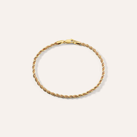 Bracciale Catena Colette Oro Bicolore Giallo / Rosa - Bracciali Donna | Stroili