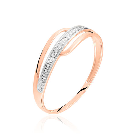 Anello Fascia Sophia Oro Rosa Diamante - Anelli con Pietre Donna | Stroili