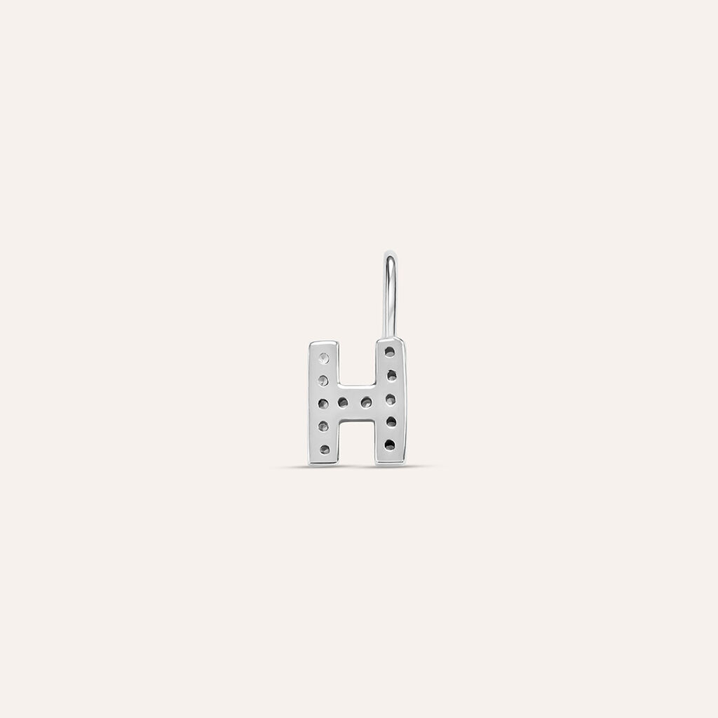 Pendente Love Beats Argento Rodiato Cubic Zirconia - Ciondoli Donna | Stroili