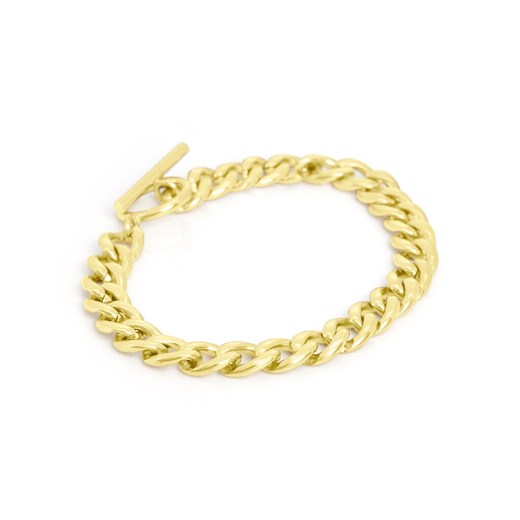 Bracciale Catena Lady Code Acciaio Dorato - Bracciali Donna | Stroili