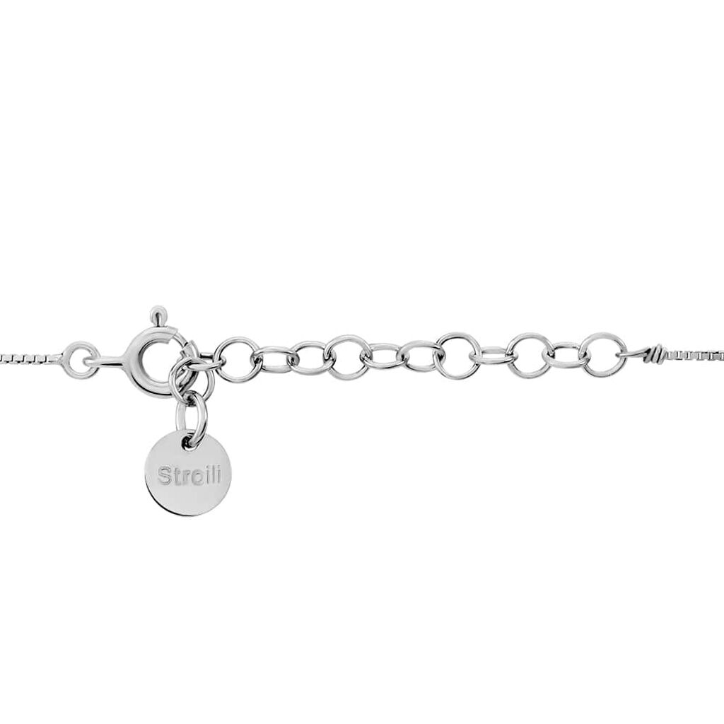 Bracciale Silver Collection Argento Bicolore Bianco / Rosa - Bracciali Donna | Stroili