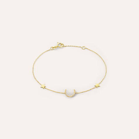 Bracciale Claire Oro Giallo Cubic Zirconia - Bracciali Amicizia Donna | Stroili