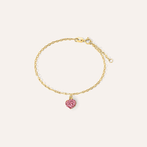 Bracciale Mon Petit Oro Giallo Cristallo - Bracciali Love Bambino | Stroili