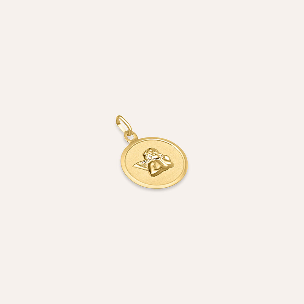 Pendente Holy Oro Giallo - Ciondoli con Incisione Unisex | Stroili