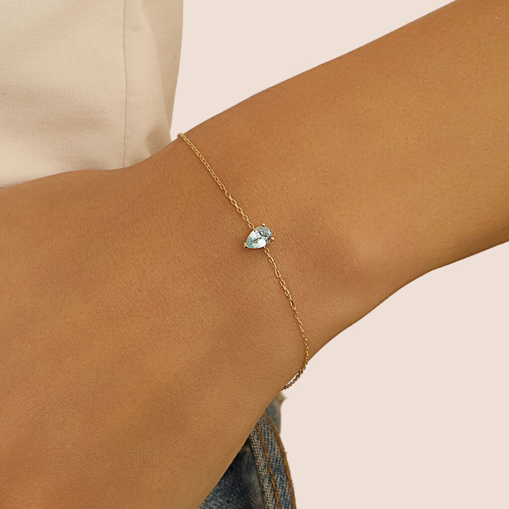 Bracciale Punto Luce Amélie Oro Giallo Topazio