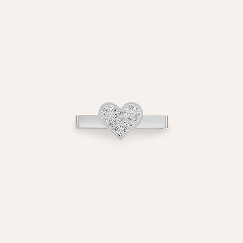 Charm in Acciaio Rosato con Cristalli Bianchi Compatibile con Stroili Smartwatch Square - Stroili Donna | Stroili
