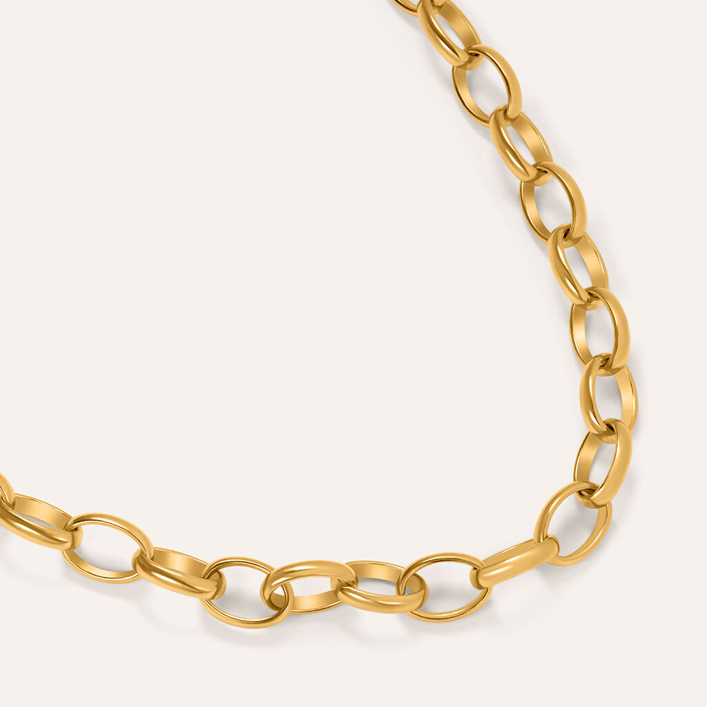 Catena Silver Collection Argento Dorato - Collane Donna | Stroili