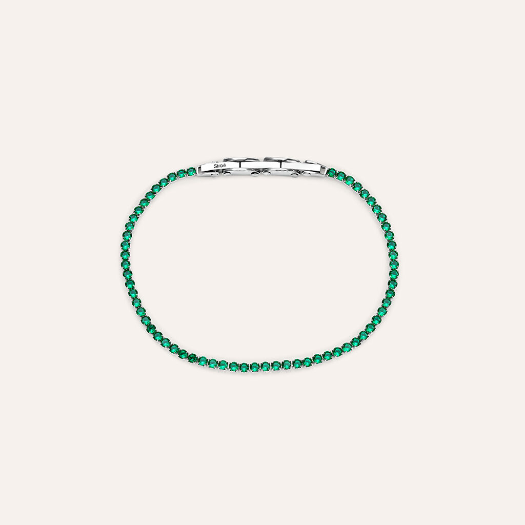 Bracciale Man Code Acciaio Cristallo