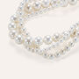 Collana Silver Pearls Argento Rodiato Perla sintentica