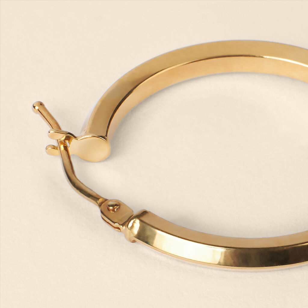 Orecchini A Cerchio Toujours Oro Giallo