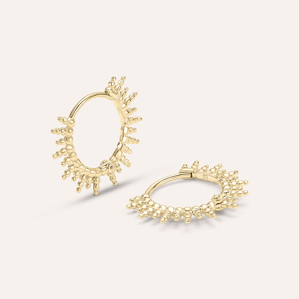 Orecchini A Cerchio Golden Dream Placcato Oro Giallo