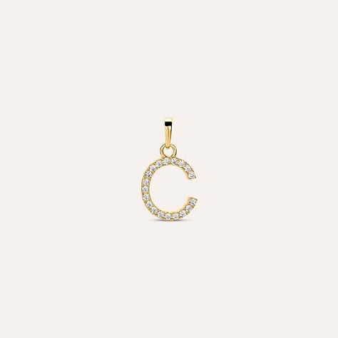 Pendente Poème Oro Giallo Cubic Zirconia - Ciondoli Donna | Stroili