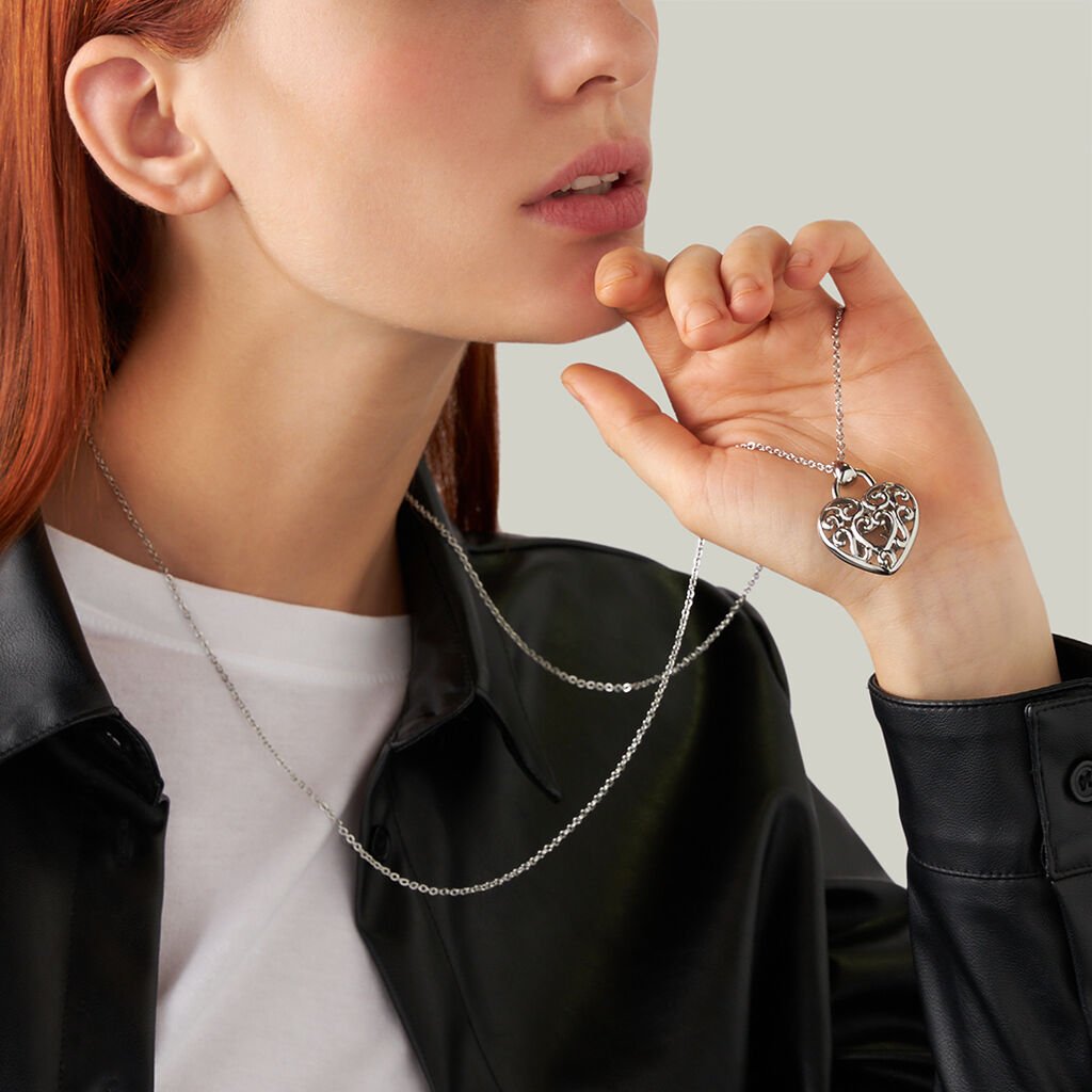Collana Lady Code Acciaio - Collane Donna | Stroili
