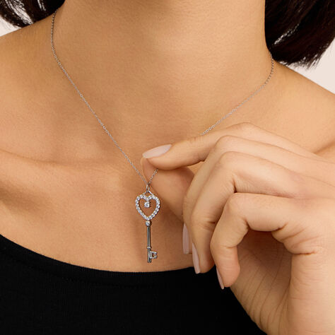 Collana Silver Elegance Argento Rodiato Cubic Zirconia - Collane Donna | Stroili