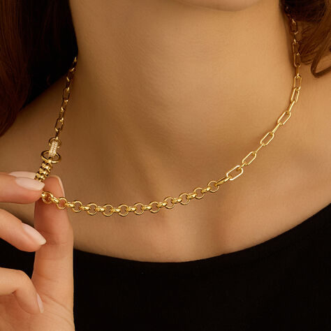 Catena Colette Oro Giallo Cubic Zirconia - Collane Catena Donna | Stroili
