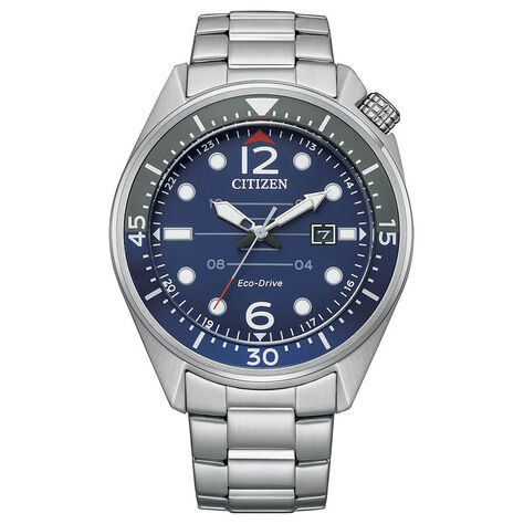 Orologio Eco Drive Citizen Ore Felici Aw1716-83l - Orologi con Datario Uomo | Stroili