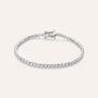 Bracciale Tennis Silver Elegance Argento Rodiato Cubic Zirconia