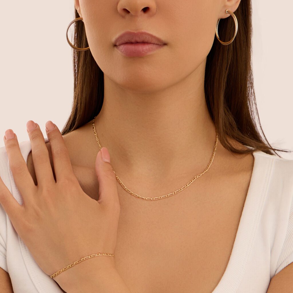 Orecchini A Cerchio Toujours Oro Giallo