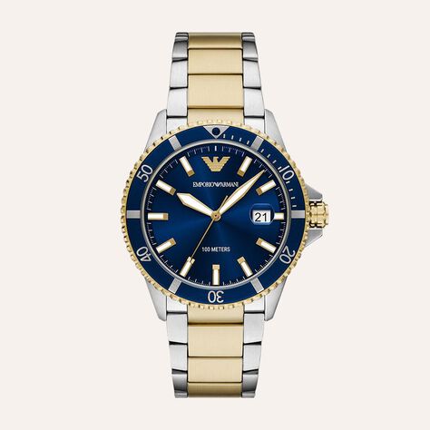 Orologio Al Quarzo Emporio Armani  World Explorer Ar11682 - Orologi con Datario Uomo | Stroili