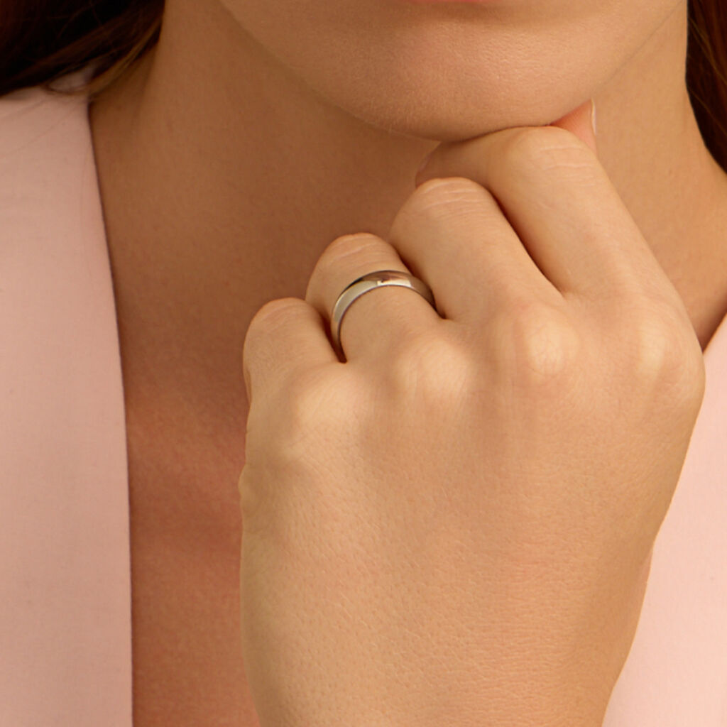 Anello Fedina Silver Collection Argento Rodiato