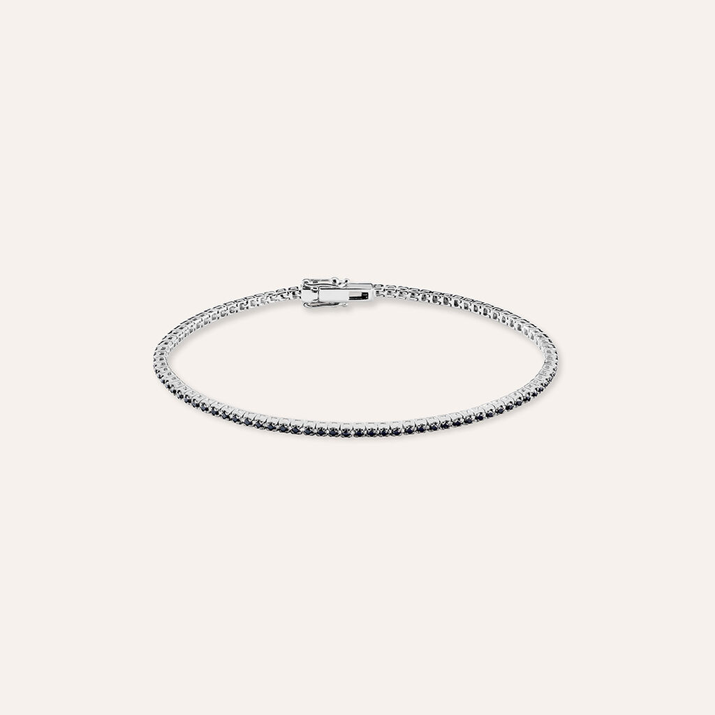 Bracciale Tennis Sophia Oro Bianco Diamante