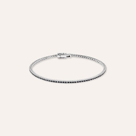 Bracciale Tennis Sophia Oro Bianco Diamante - Bracciali Tennis Donna | Stroili