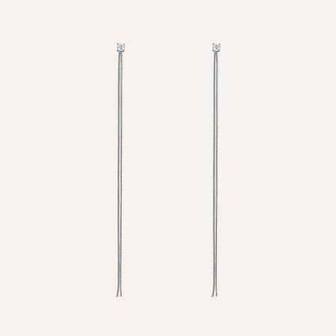 Orecchini Pendenti Moonlight Acciaio Cristallo - Orecchini Pendenti Donna | Stroili