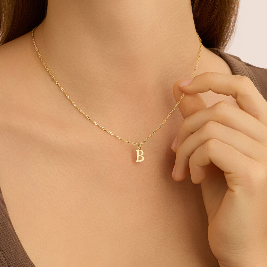 Pendente Poème Oro Giallo