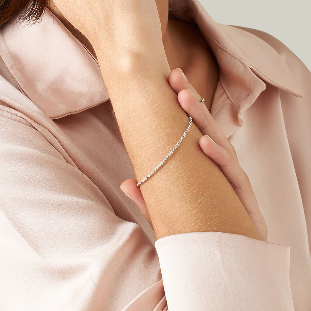 Bracciale Catena Silver Collection Argento Rodiato