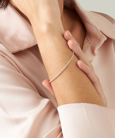 Bracciale Catena Silver Collection Argento Rodiato