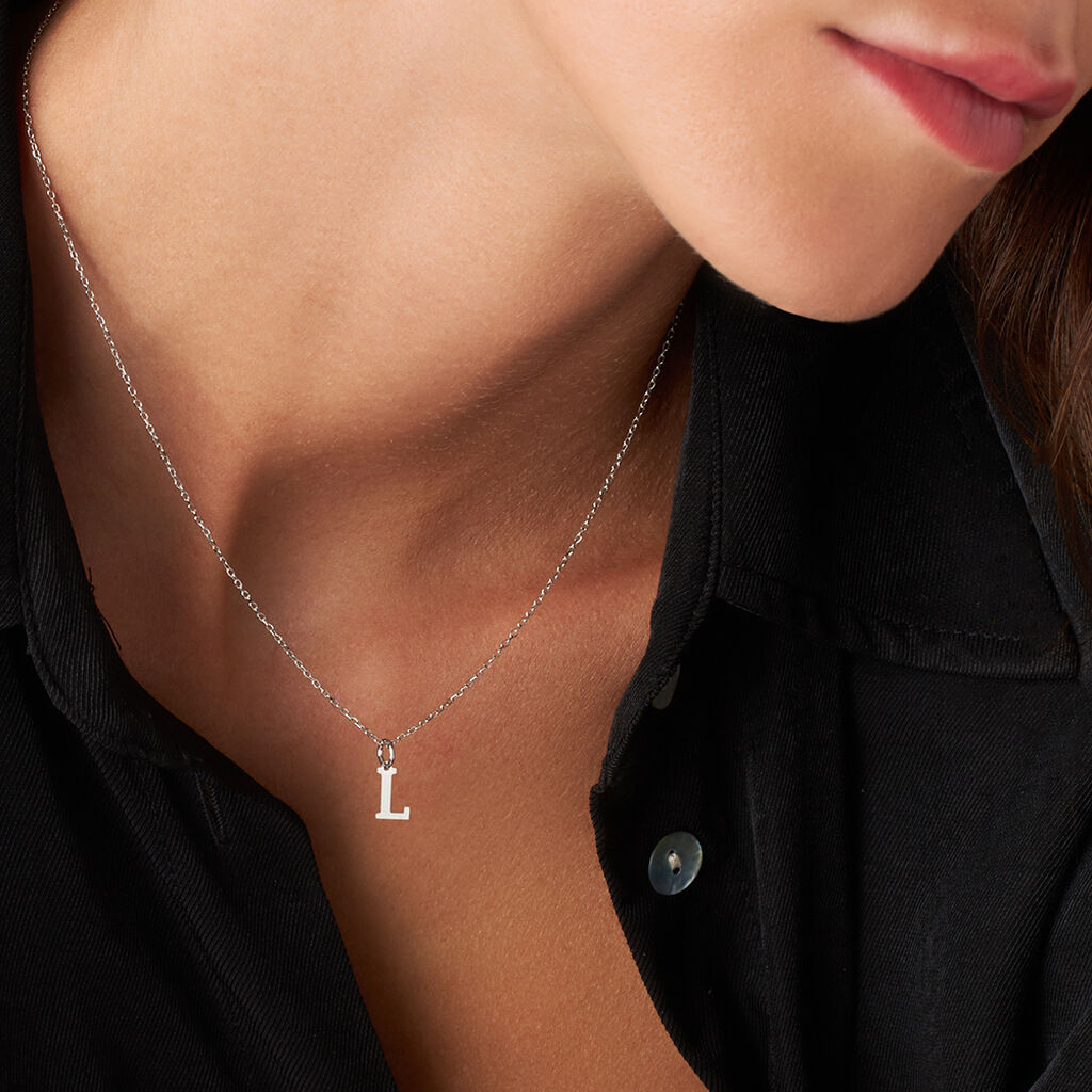 Pendente Poème Oro Bianco - Ciondoli Donna | Stroili