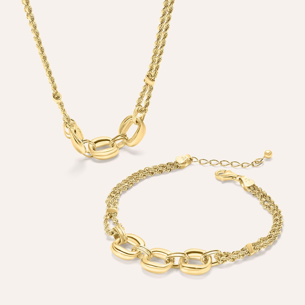 Bracciale Catena Gold Essence Oro Giallo - Gioielli Donna | Stroili