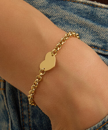 Bracciale Silver Collection Argento Dorato
