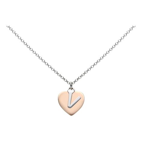 Collana Silver Collection Argento Bicolore Bianco / Rosa - Collane Donna | Stroili