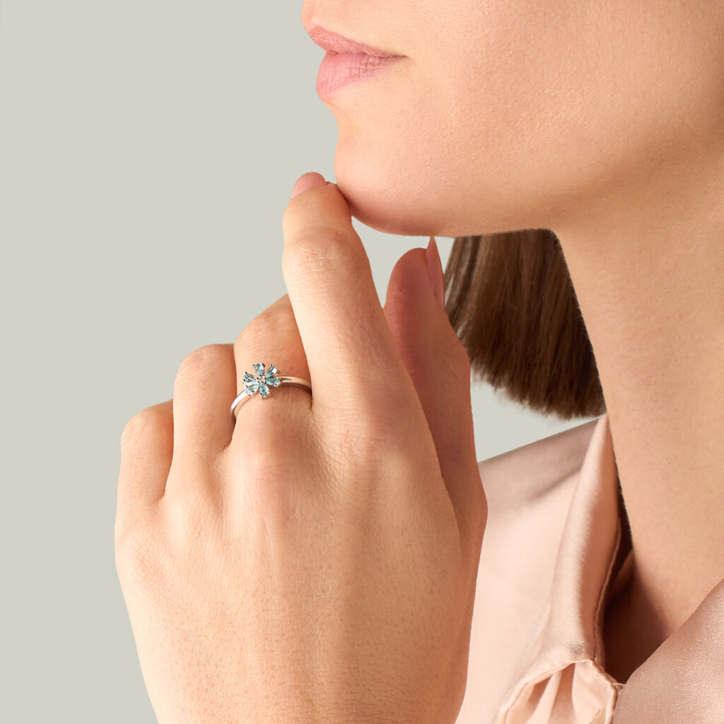 Anello Fantasia Romantic Shine Ottone Cristallo