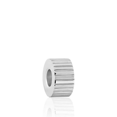 Bead Essential Code Acciaio Bicolore Bianco / Nero - Beads Uomo | Stroili