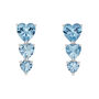 Orecchini Lobo Trilogy Silver Rainbow Argento Rodiato Cubic Zirconia