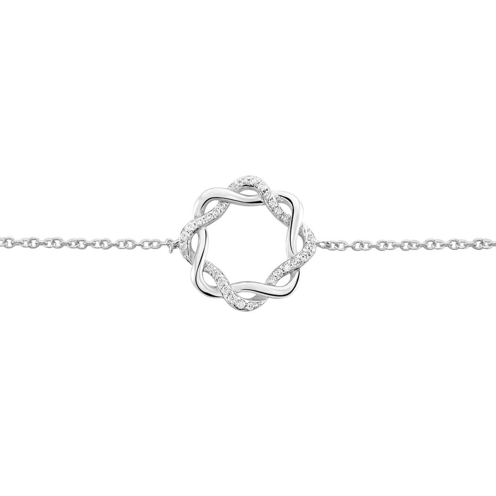 Bracciale Silver Shine Argento Rodiato Cubic Zirconia - Bracciali Donna | Stroili