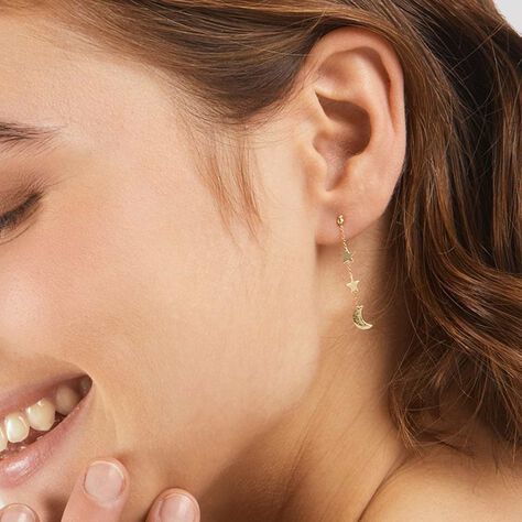 Orecchini Pendenti Beverly Oro Giallo - Orecchini Pendenti Donna | Stroili