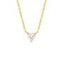 Collana Punto Luce Claire Oro Giallo Cubic Zirconia