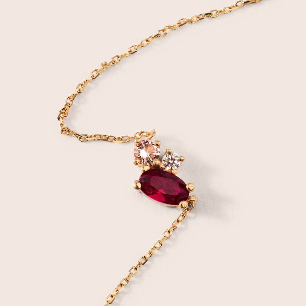 Collana Claire Oro Giallo Cubic Zirconia - Collane Donna | Stroili